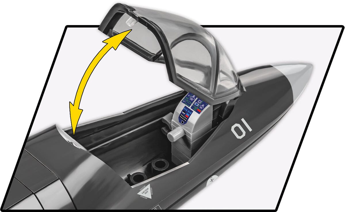 F-35B STOVL Lightning II brick plane model