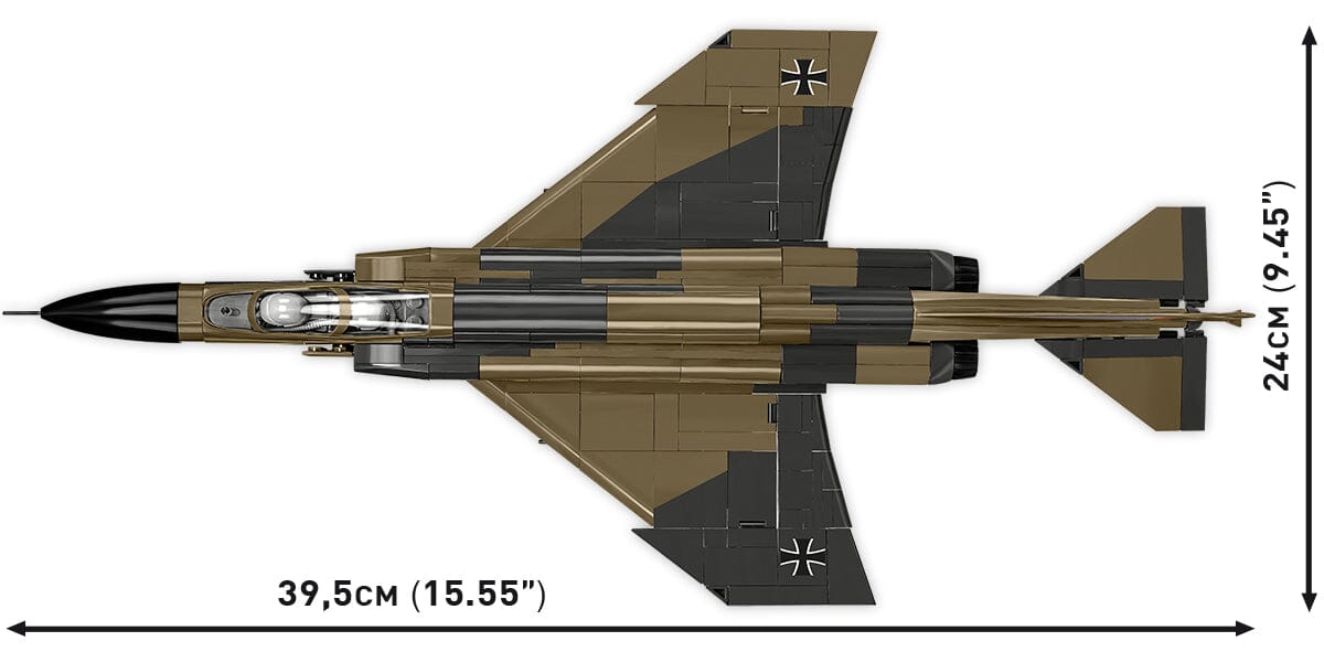 F-4F Phantom II brick plane model - COBI 5898 - 776 bricks