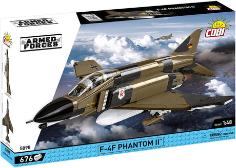 F-4F Phantom II brick plane model - COBI 5898 - 776 bricks