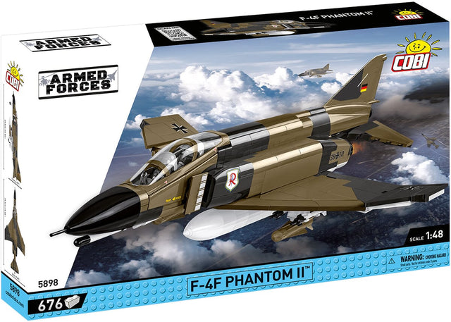 F-4F Phantom II brick plane model - COBI 5898 - 776 bricks