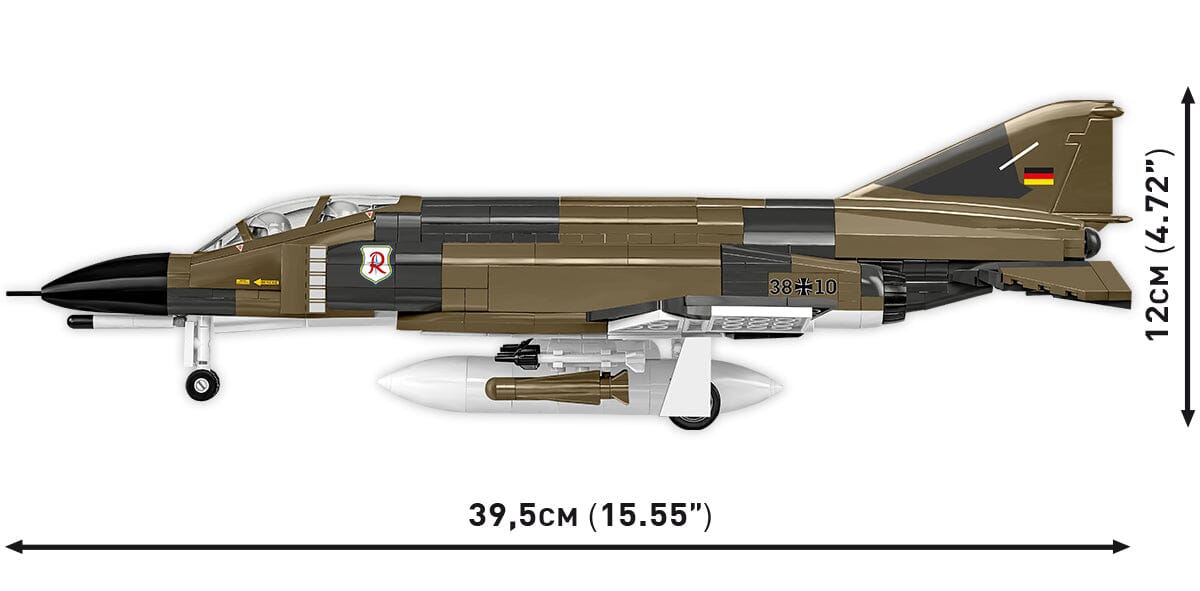 F-4F Phantom II brick plane model - COBI 5898 - 776 bricks