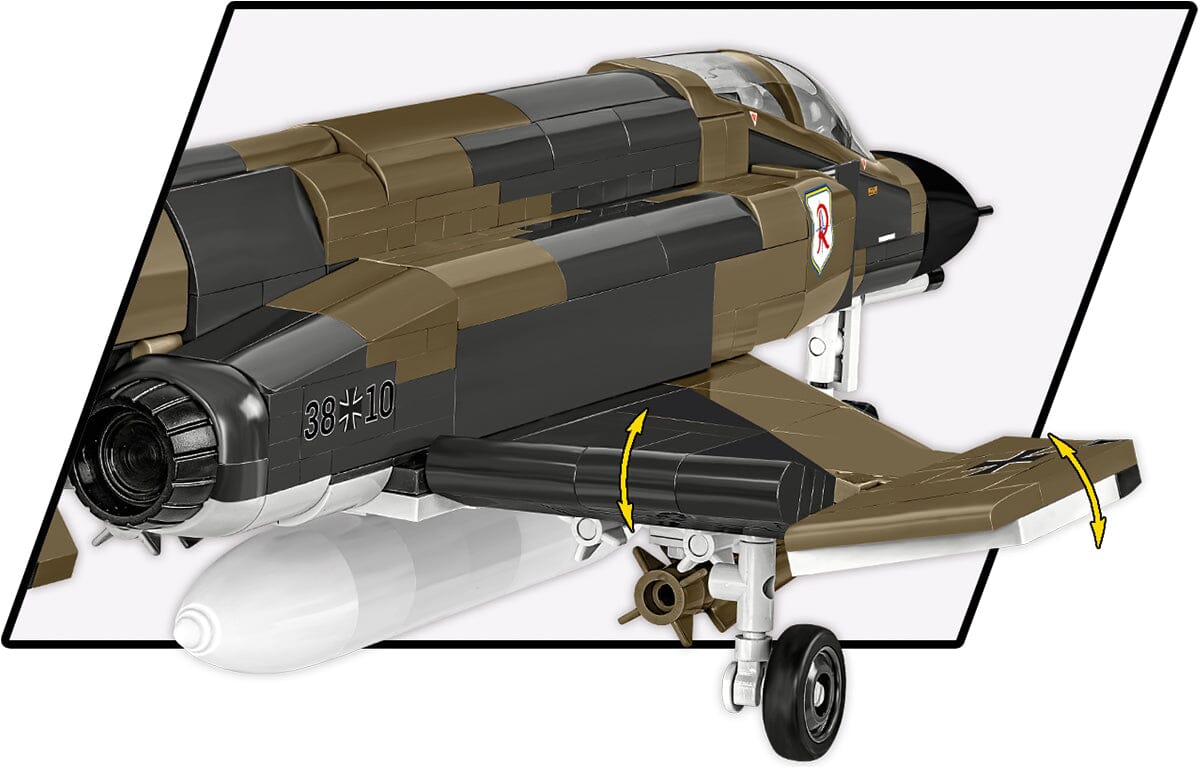 F-4F Phantom II brick plane model - COBI 5898 - 776 bricks