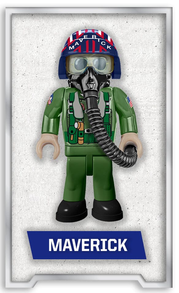 F14 Tomcat Top Gun brick plane model 