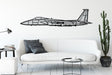 F-15 Fighter Jet Metal Wall Art