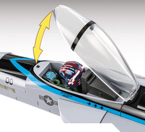 F/A-18E Super Hornet 'Top Gun: Maverick' brick plane model