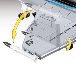 F/A-18E Super Hornet 'Top Gun: Maverick' brick plane model