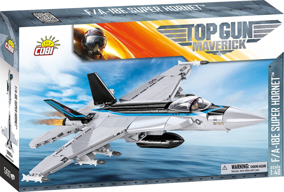 F/A-18E Super Hornet 'Top Gun: Maverick' brick plane model