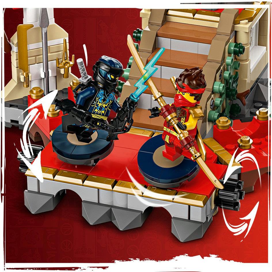Lego Ninjago 71818 Tournament Battle Arena Playset for Ages 7 and Up