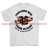 Falklands 40 Full Frontal Printed T-Shirt