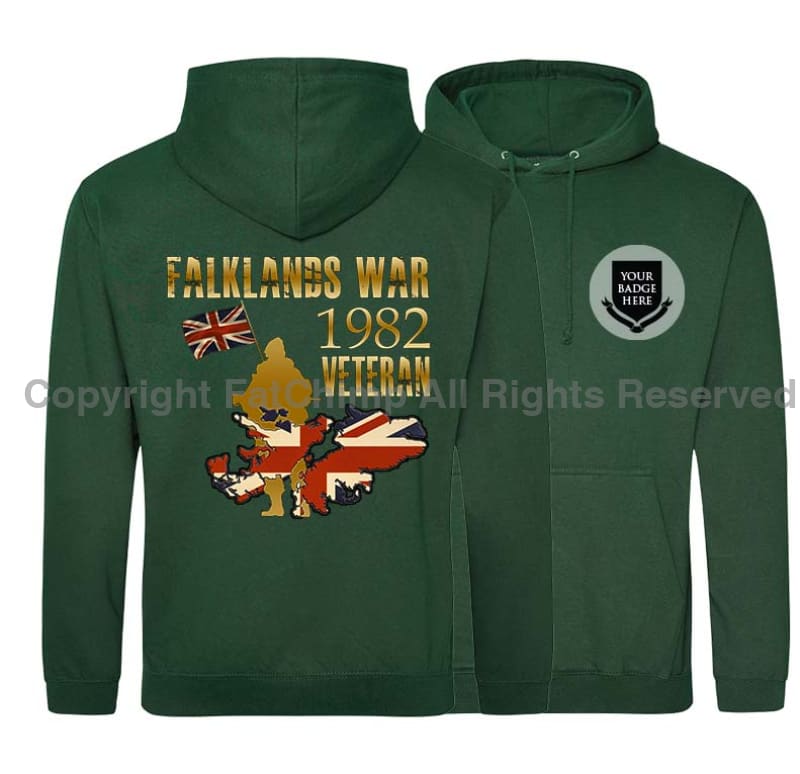 Falklands Veteran Double Printed Hoodie