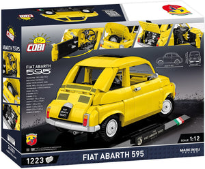 Fiat Abarth 595 brick model car 