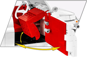 Fiat Abarth 595 brick model car 