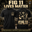 Fig 11 Lives Matter Front and Back Printed T-Shirt