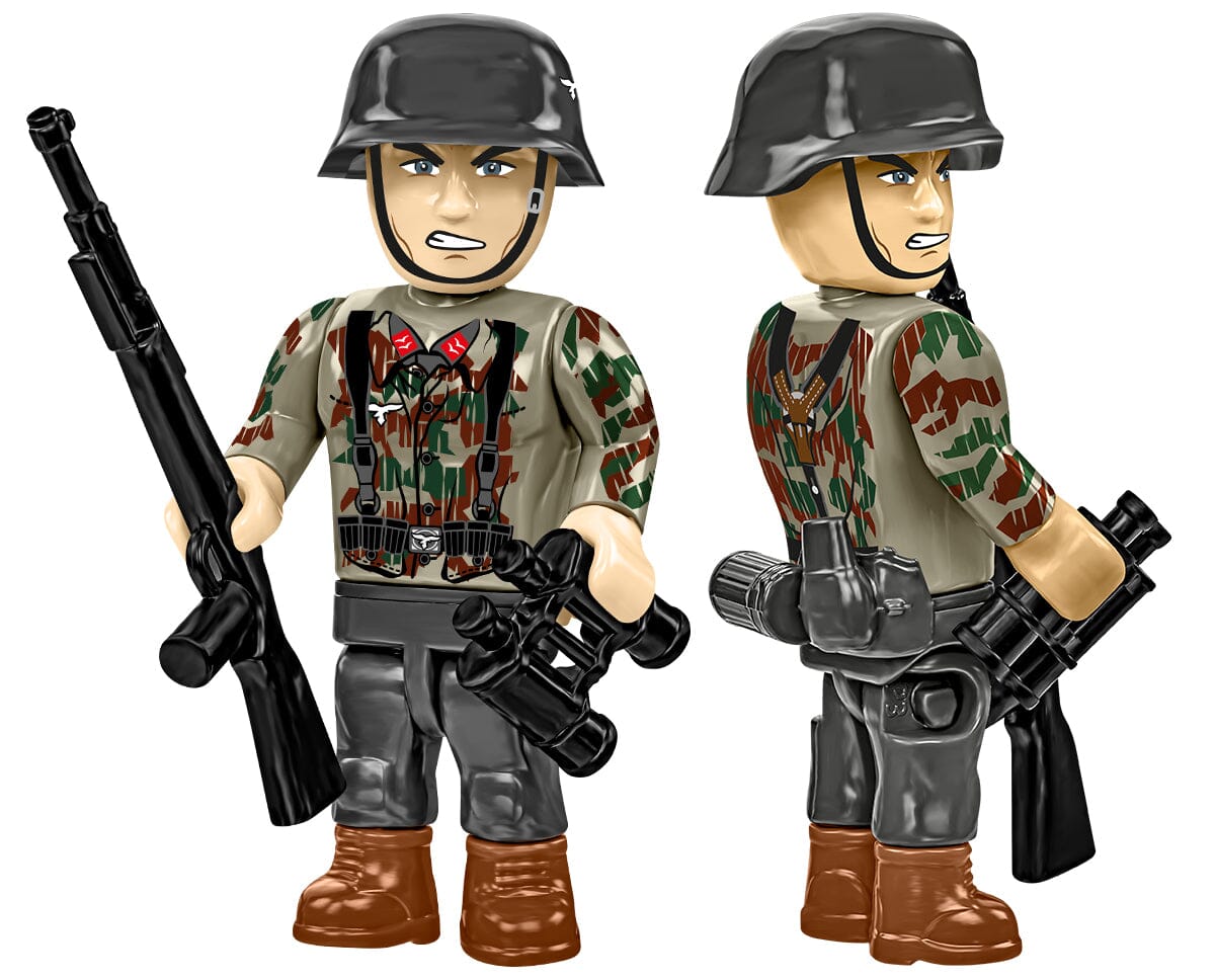 Flakpanzer IV Wirbelwind brick anti-aircraft gun model