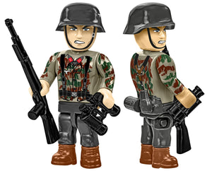 Flakpanzer IV Wirbelwind brick anti-aircraft gun model