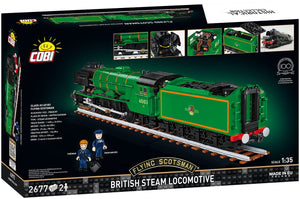 Flying Scotsman locomotive train brick model 