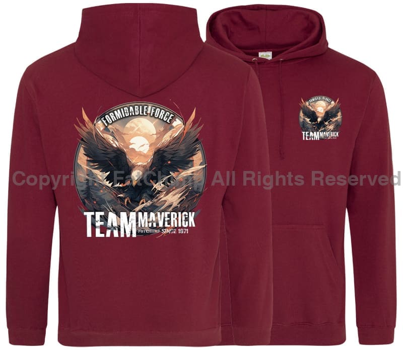 Formidable Force 'Maverick' Double Side Printed Hoodie