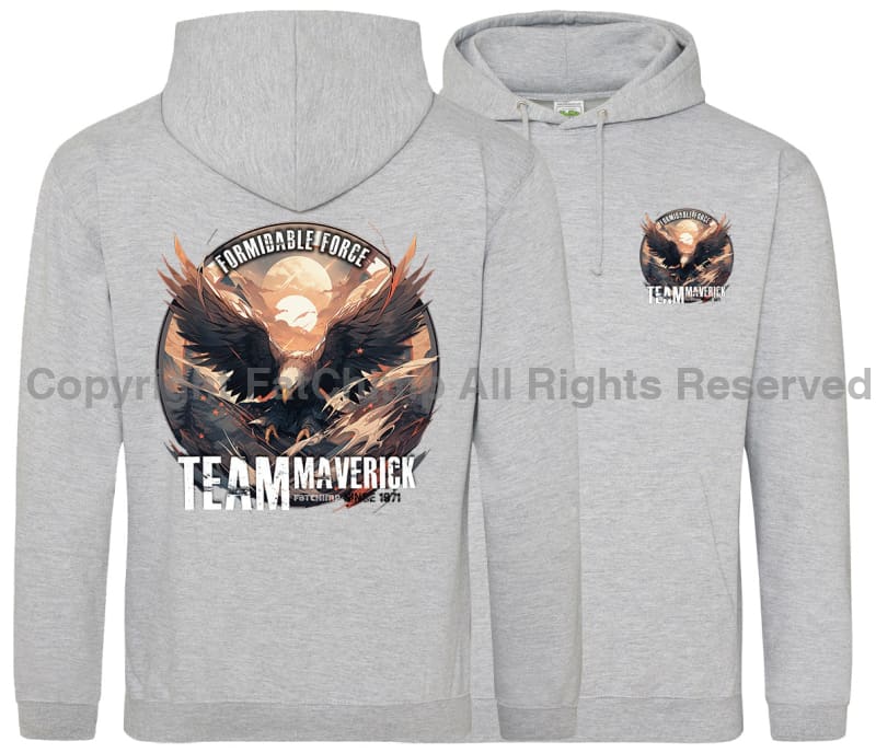 Formidable Force 'Maverick' Double Side Printed Hoodie