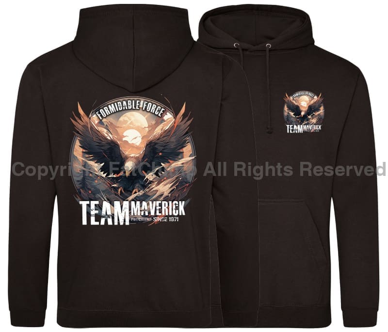 Formidable Force 'Maverick' Double Side Printed Hoodie