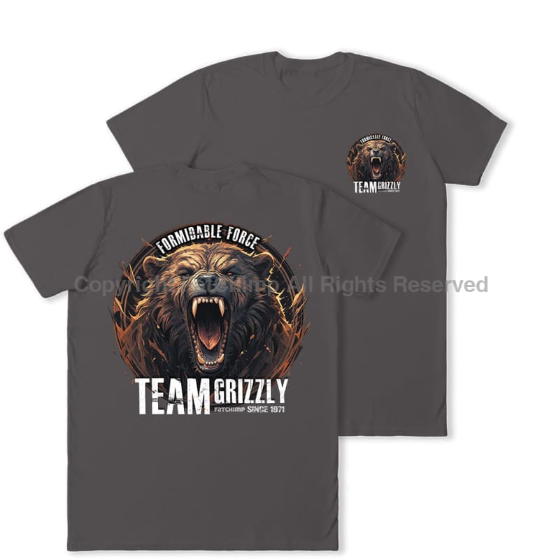 Formidable Force 'Team Grizzly' Double Printed T-Shirt
