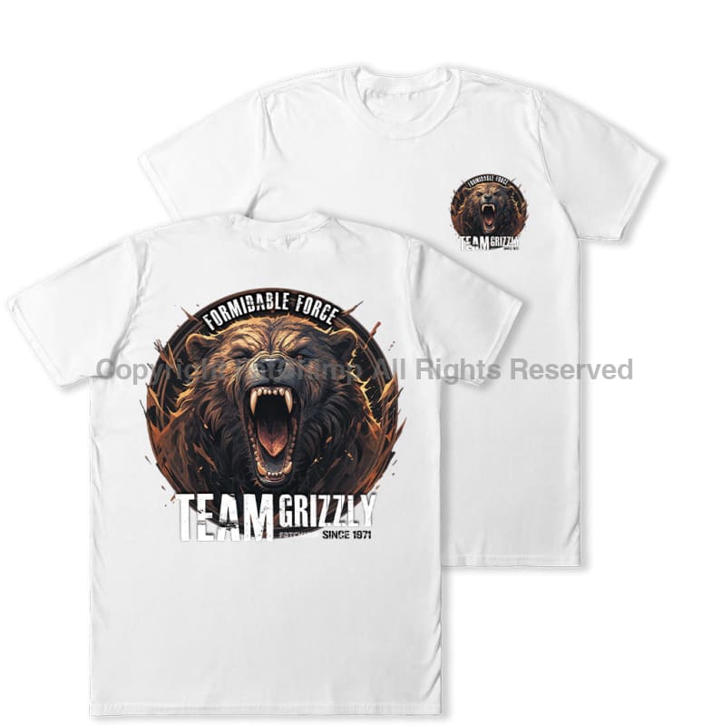 Formidable Force 'Team Grizzly' Double Printed T-Shirt