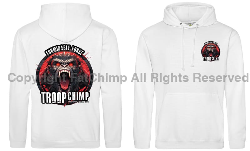 Formidable Force 'Troop Chimp' Double Side Printed Hoodie