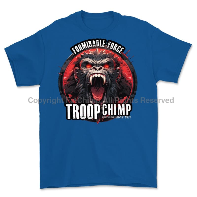Formidable Force 'Troop Chimp' Printed T-Shirt