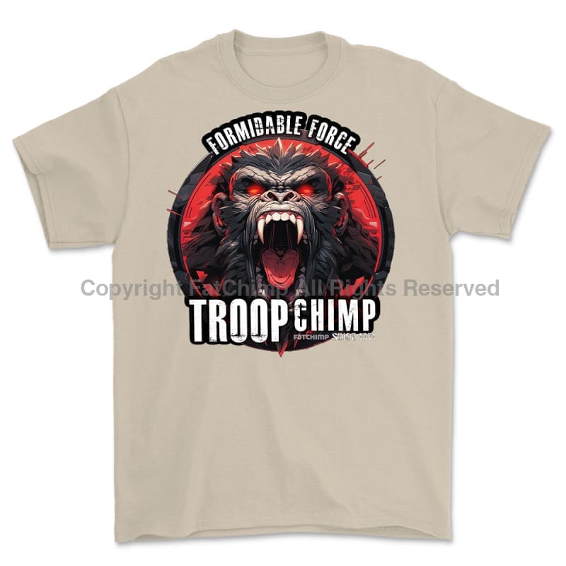 Formidable Force 'Troop Chimp' Printed T-Shirt