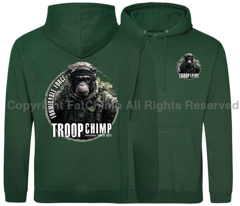 Formidable Force 'Troop Chimp QRF' Double Side Printed Hoodie