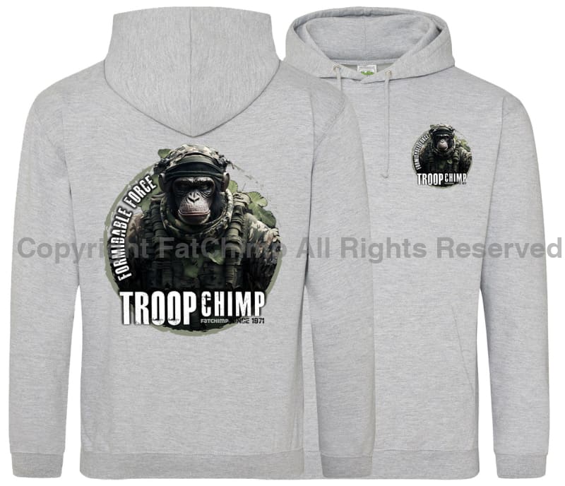 Formidable Force 'Troop Chimp QRF' Double Side Printed Hoodie