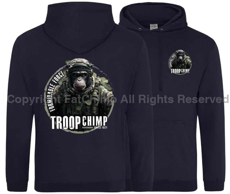 Formidable Force 'Troop Chimp QRF' Double Side Printed Hoodie