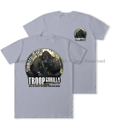 Formidable Force 'Troop Gorilla QRF' Double Printed T-Shirt