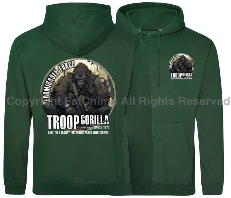 Formidable Force 'Troop Gorilla QRF' Double Side Printed Hoodie