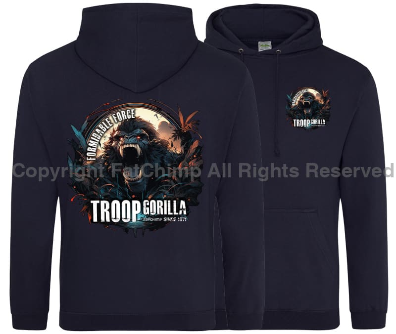 Formidable Force 'Troop Gorilla Special Ops' Double Side Printed Hoodie