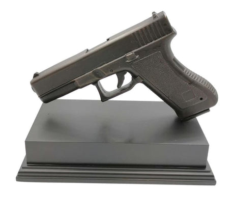 Glock Pistol Cold Cast Bronze Presentation Military Statue