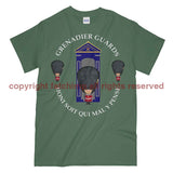 Grenadier Guards On Sentry Military Printed T-Shirt