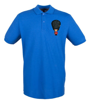 Grenadier Guards On Parade Embroidered Pique Polo Shirt