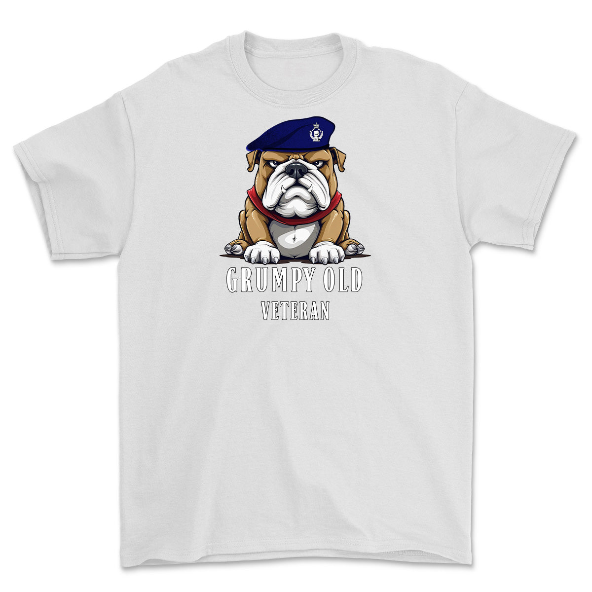 Grumpy Old Royal Armoured Corps Veteran Printed T-Shirt