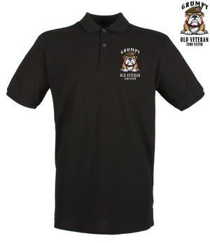Grumpy Old British Veteran Polo Shirt