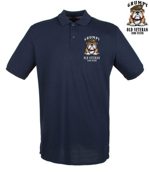 Grumpy Old British Veteran Polo Shirt