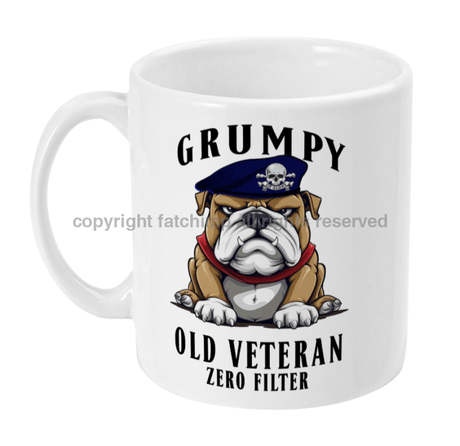 Grumpy Old 17th-21st Lancers Grumpy Veteran Ceramic Mug