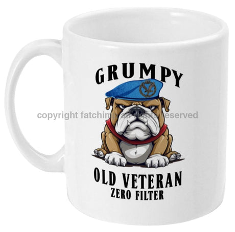 Grumpy Old Army Air Corps Veteran Ceramic Mug