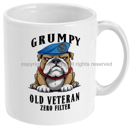 Grumpy Old Army Air Corps Veteran Ceramic Mug