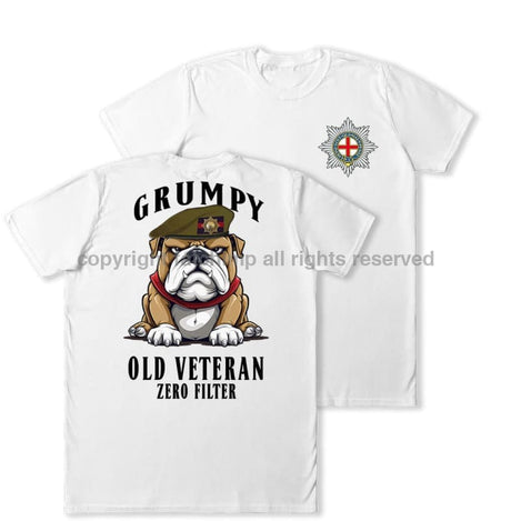 Grumpy Old Coldstream Guards Veteran Double Print T-Shirt
