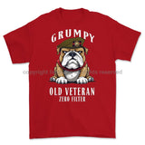 Grumpy Old Coldstream Guards Veteran Printed T-Shirt