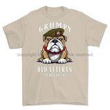 Grumpy Old Coldstream Guards Veteran Printed T-Shirt