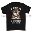 Grumpy Old Duke of Lancaster's Regiment Veteran Printed T-Shirt