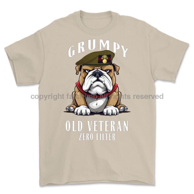 Grumpy Old Grenadier Guards Veteran Printed T-Shirt