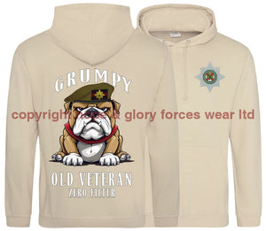 Grumpy Old Irish Guards Veteran Double Side Printed Hoodie