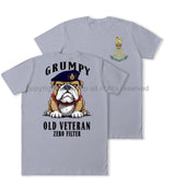 Grumpy Old Life Guards Veteran Double Print T-Shirt
